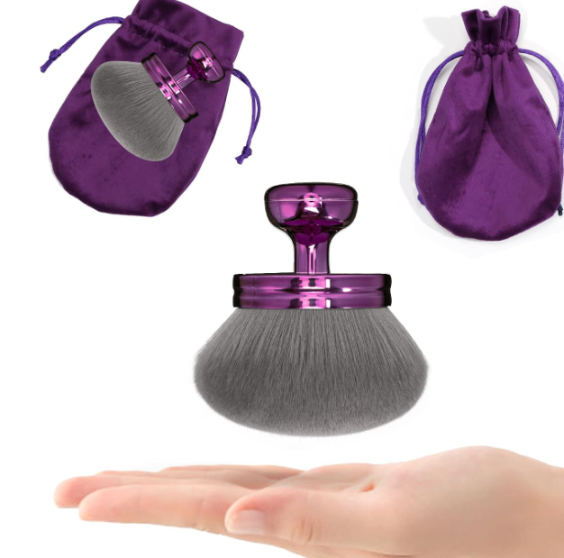 Extra-Large Round Body Brush for Applying Makeup to Legs and Body - Image 2