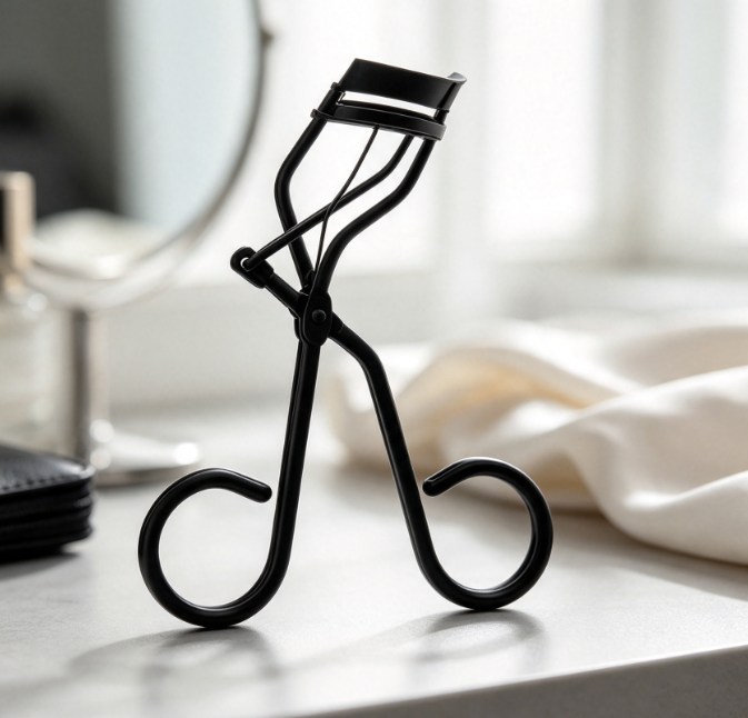 Professional Stainless Steel Lash Curler with Spare Curling Pads