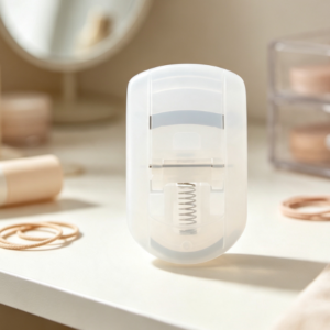 Compact Curved Eyelash Curler for Different Eye Shapes
