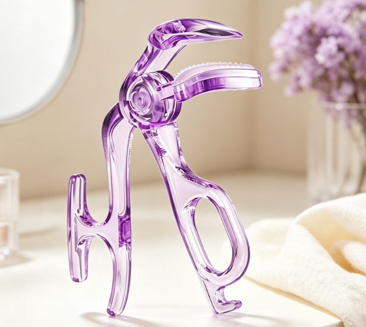 Lightweight Eyelash Curler with Comfortable Grip for Natural-Looking Curl