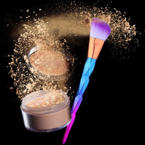12-Piece Complete Cosmetic Brush Kit for Powder, Cream, and Liquid Products