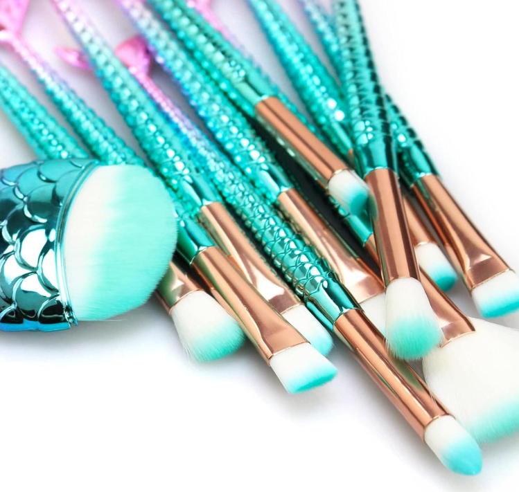 11-Piece Makeup Brush Collection for Women, Girls, and Teens - Image 2