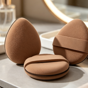 Teardrop Foundation Sponge for Applying Liquid and Cream Cosmetics